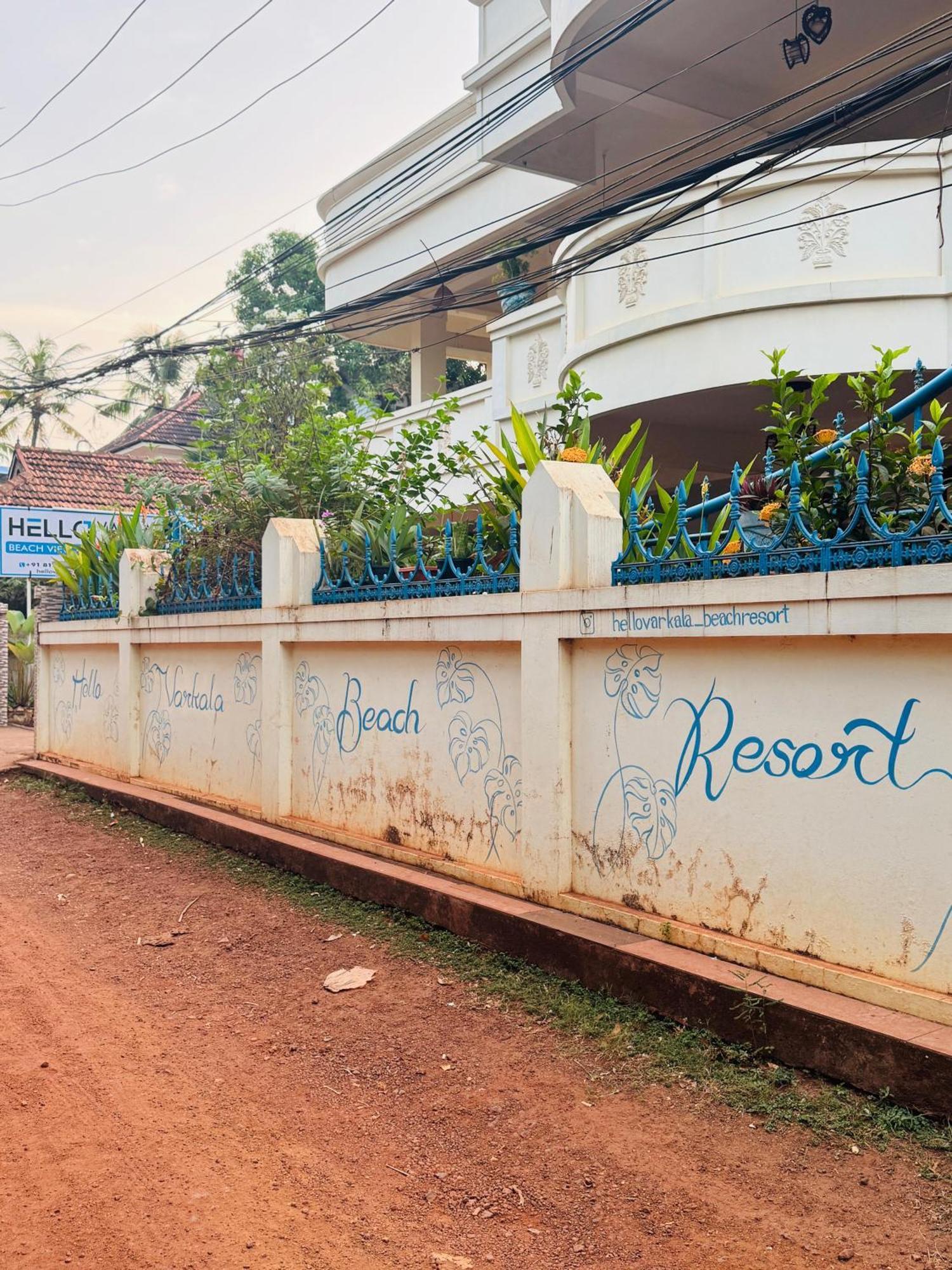 Beach View Balcony Resort By Hello Varkala Exteriér fotografie