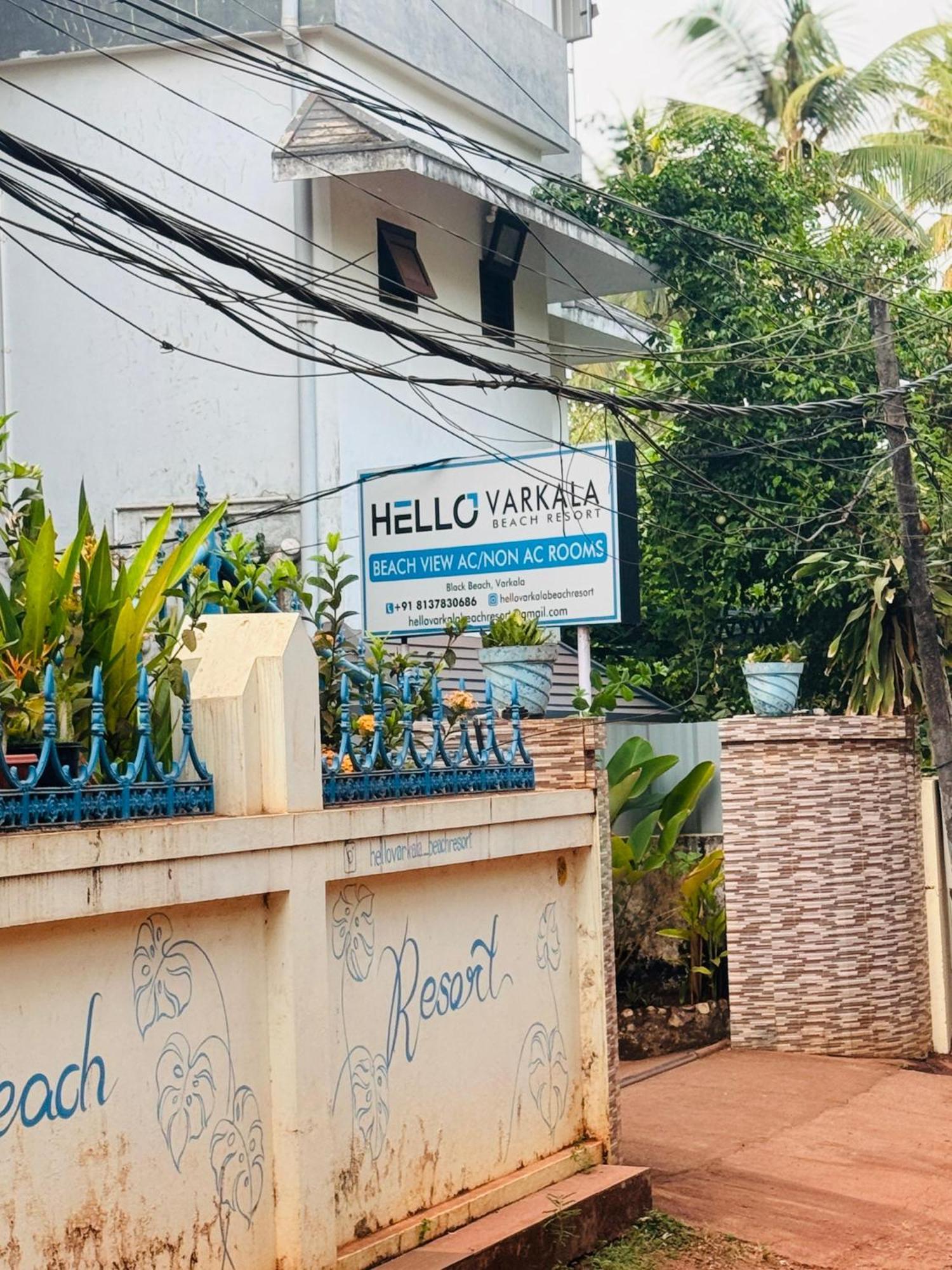 Beach View Balcony Resort By Hello Varkala Exteriér fotografie