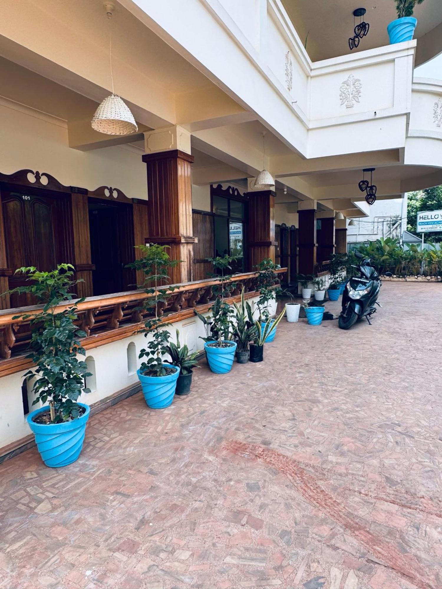 Beach View Balcony Resort By Hello Varkala Exteriér fotografie